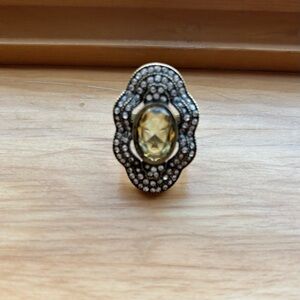 Chloe + Isabel North South Pave Ring 8